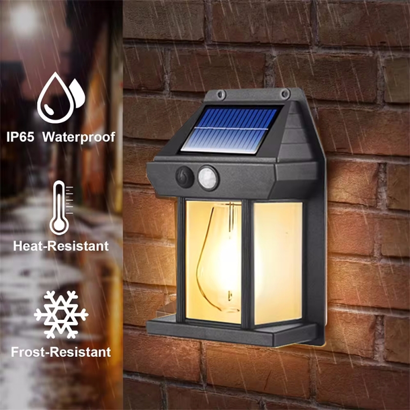 Waterproof Junction Box Solar - Настенная лампа на солнечной батарее, водонепроницаемый