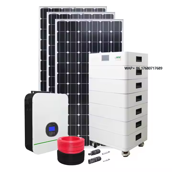 Solar Panel System 10Kw - Солнечные панели с аккумулятором и инвертором