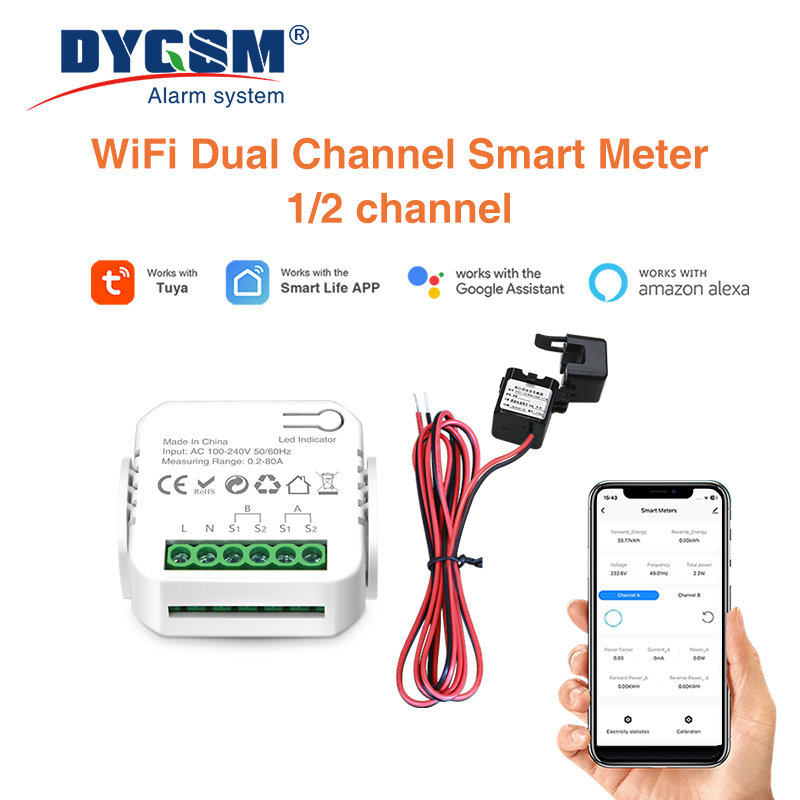 Energy Meter Bidirectional - Tuya Smart Wi-Fi Интеллектуальный счетчик энергии