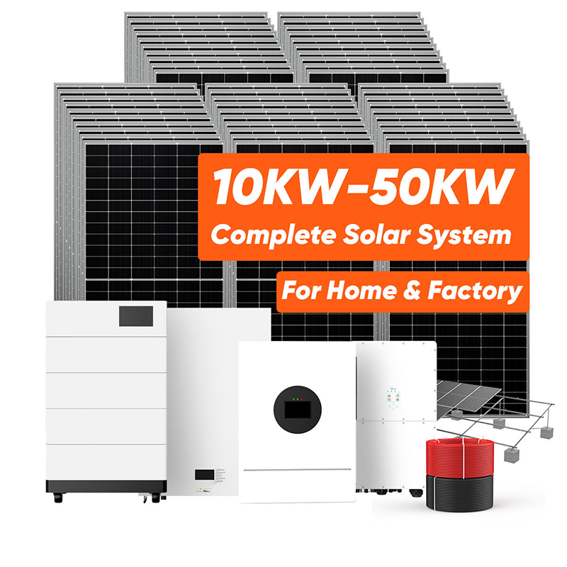 Solar Panel System 10Kw - Комплексная система хранения солнечной энергии 10