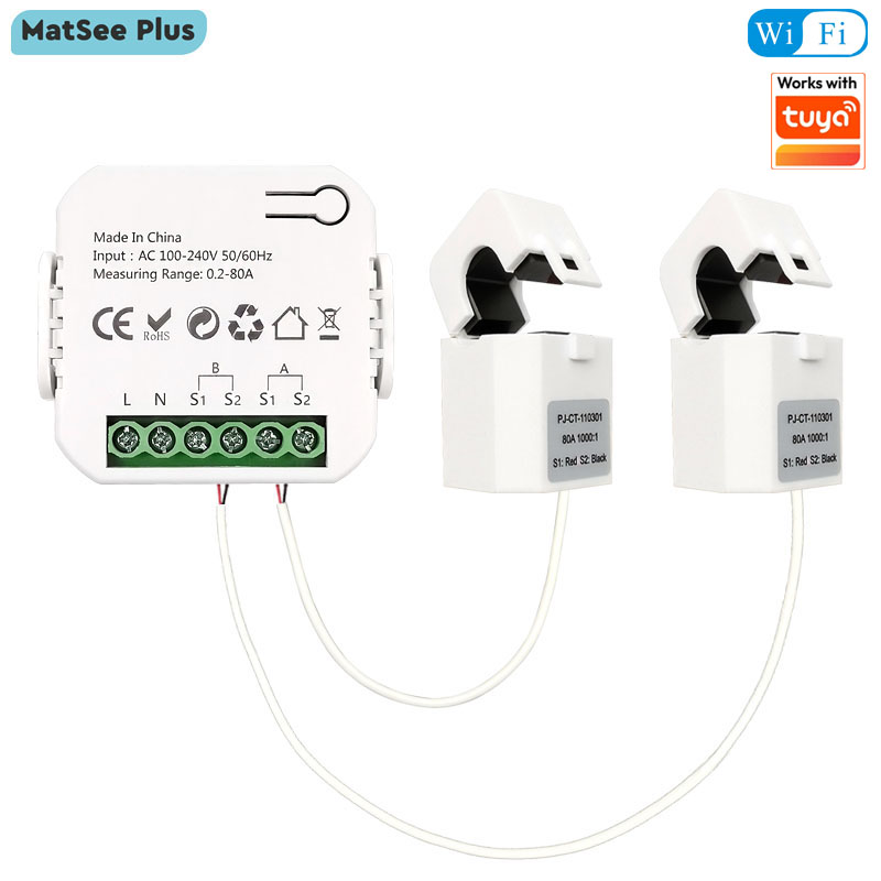 Energy Meter Bidirectional - Умный Wi-Fi счетчик энергии, двунаправленный, 1/2
