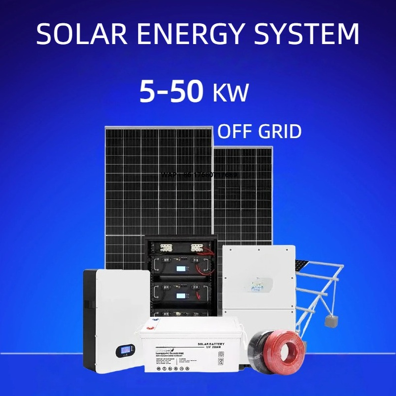 Solar Panel System 10Kw - Фотоэлектрическая система хранения энергии 5 кВт