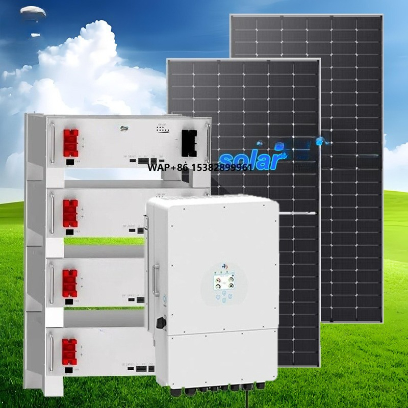 Solar Panel System 10Kw - Гибридная система солнечной энергии 12 кВт,