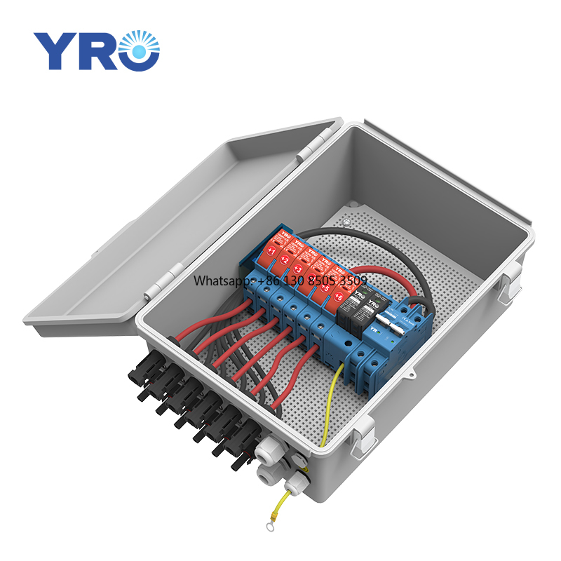 Solar Combiner Box - Водонепроницаемая распределительная коробка постоянного тока IP65