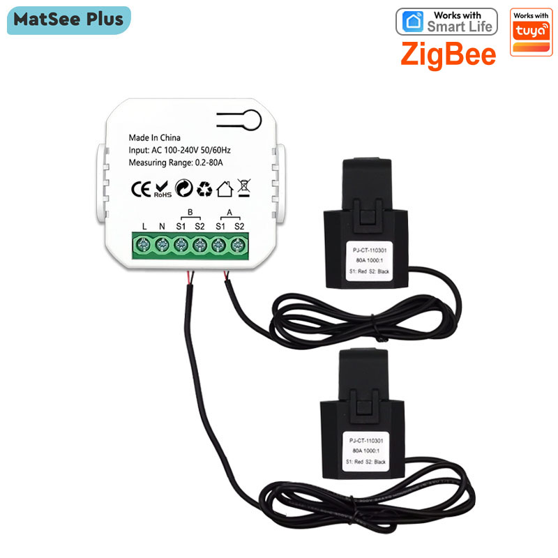 Умный счетчик энергии ZigBee,  – обзор и цена Energy Meter Bidirectional