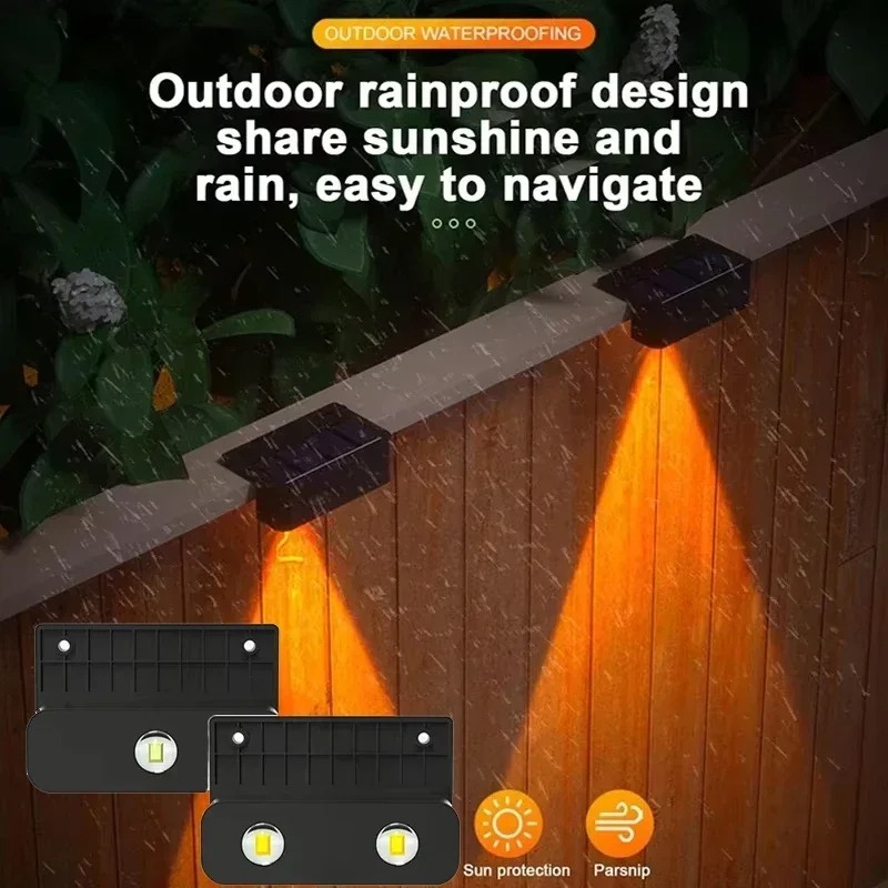 1/2/4 шт. Солнечный настенный  – обзор и цена Waterproof Junction Box Solar