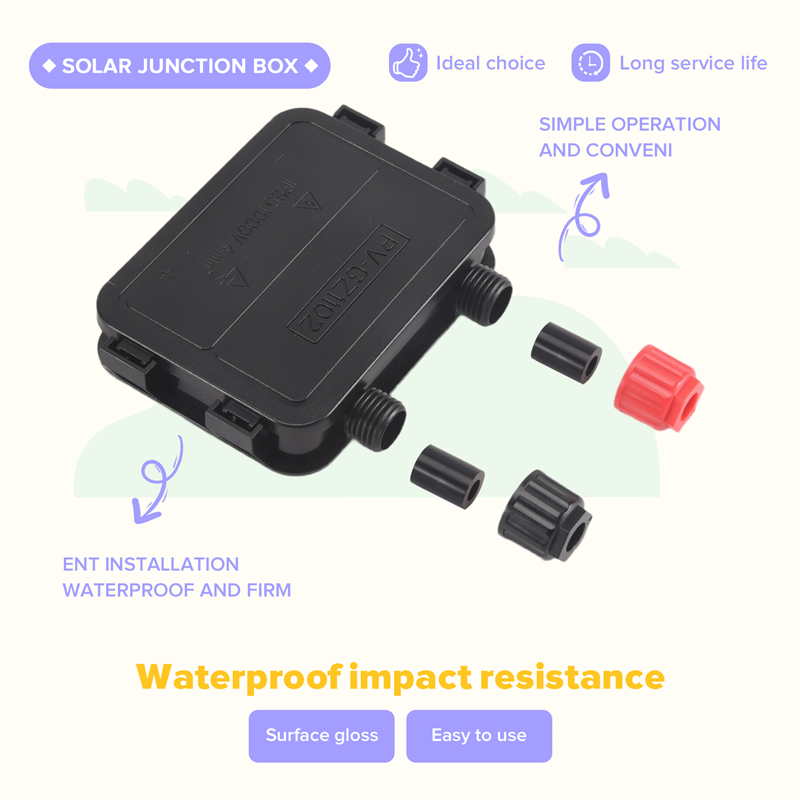 AT59 Фотоэлектрическая распред – обзор и цена Waterproof Junction Box Solar