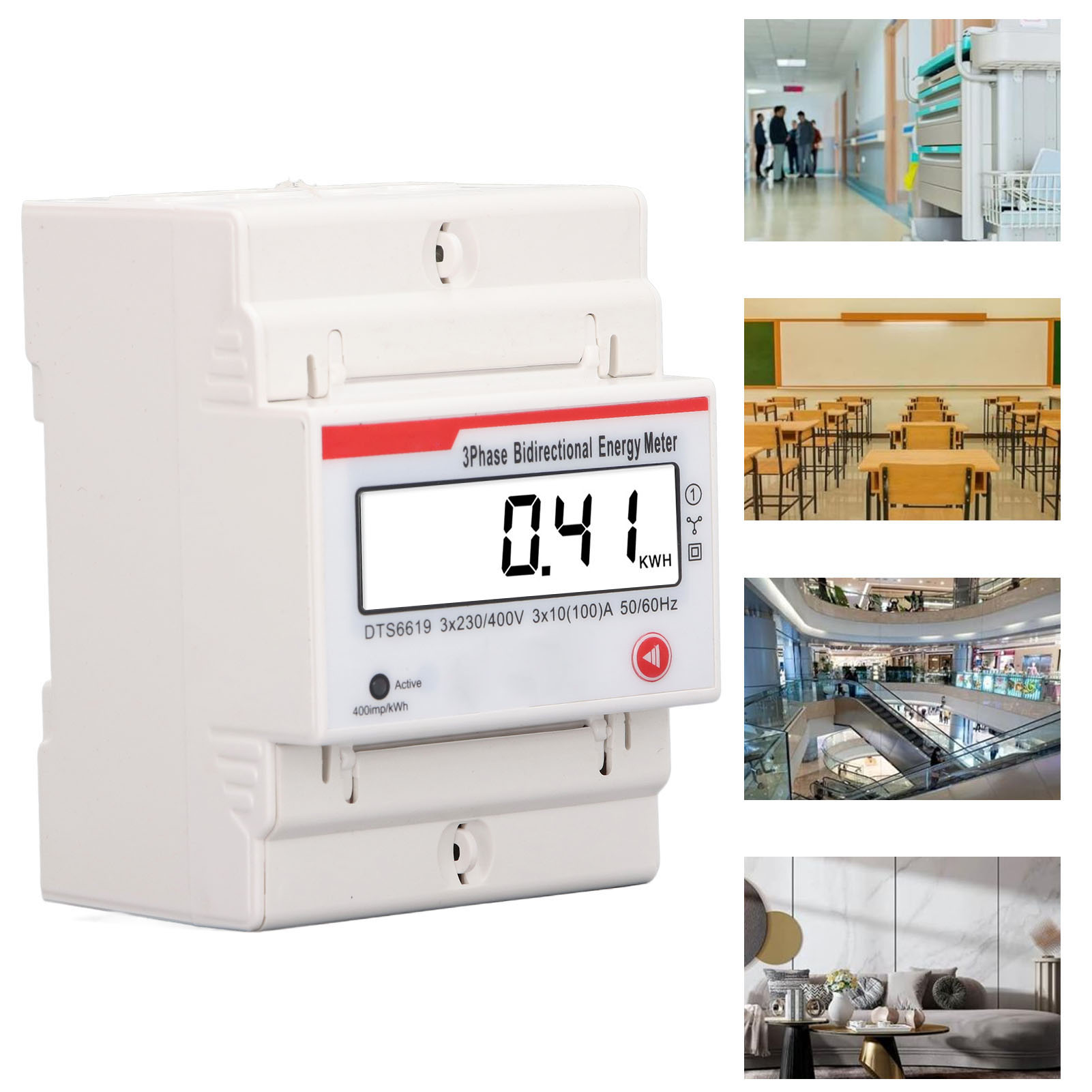 Трехфазный четырехпроводной сч – обзор и цена Energy Meter Bidirectional
