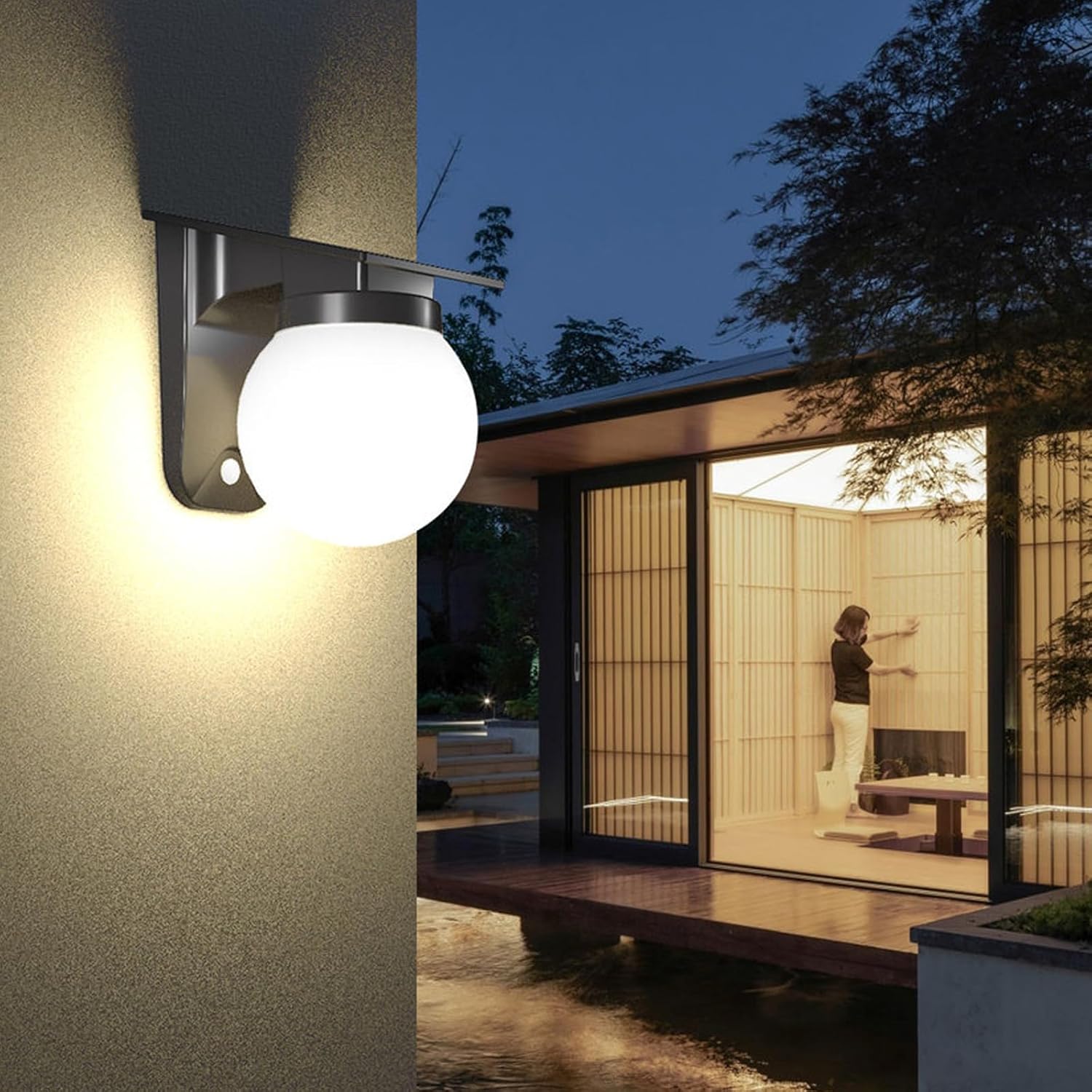 Солнечные сферические настенны – обзор и цена Waterproof Junction Box Solar
