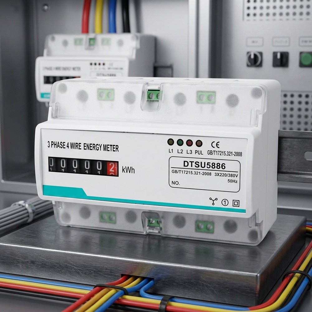 Трехфазный четырехпроводной сч – обзор и цена Energy Meter Bidirectional