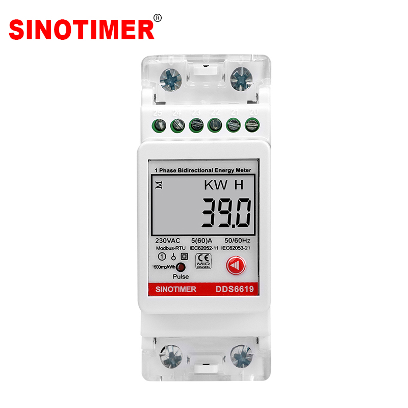 Лидер продаж, однофазный счетч – обзор и цена Energy Meter Bidirectional